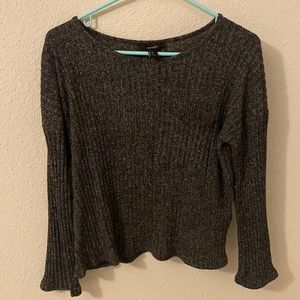 Charcoal sweat shirt